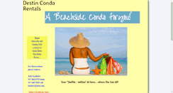 Desktop Screenshot of abeachsidecondoforyou.com