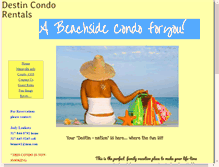 Tablet Screenshot of abeachsidecondoforyou.com